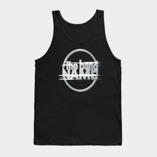 Silver Glitch The band name ajr Tank Top